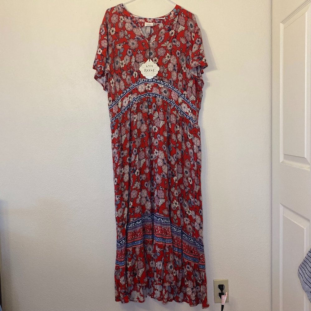 Knox Rose floral maxi dress